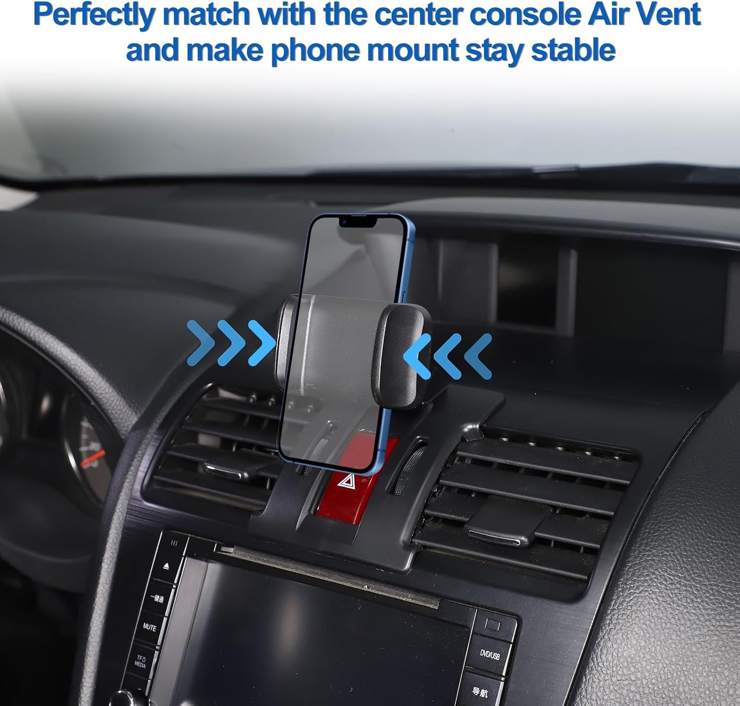 Air Vent Phone Holder, 360° Adjustable Clip Mount - Image 2