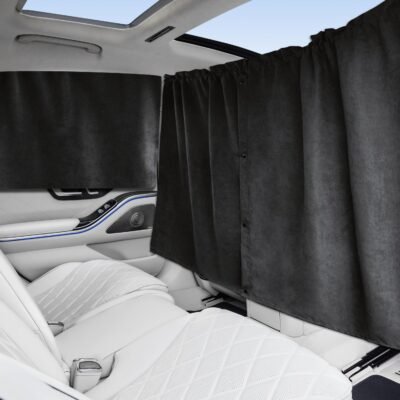 4-Piece Car Privacy Window Curtains, Light Blocking