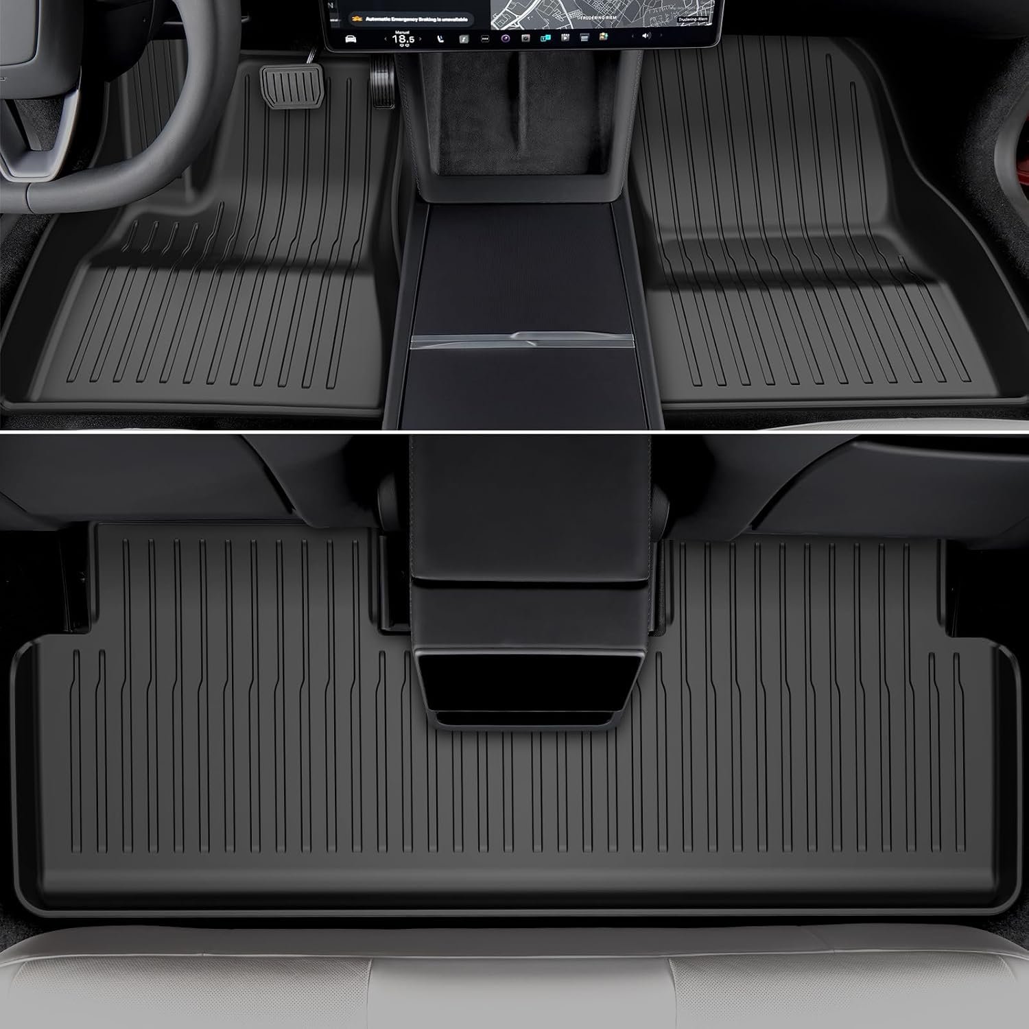 Extra Thick All Weather Car Floor Mat Set - Image 2