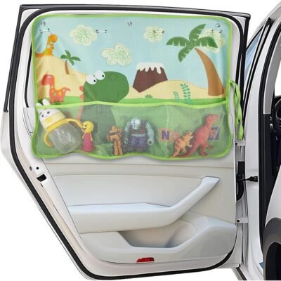 Pastel Gradient Car Window Curtain, Princess Style