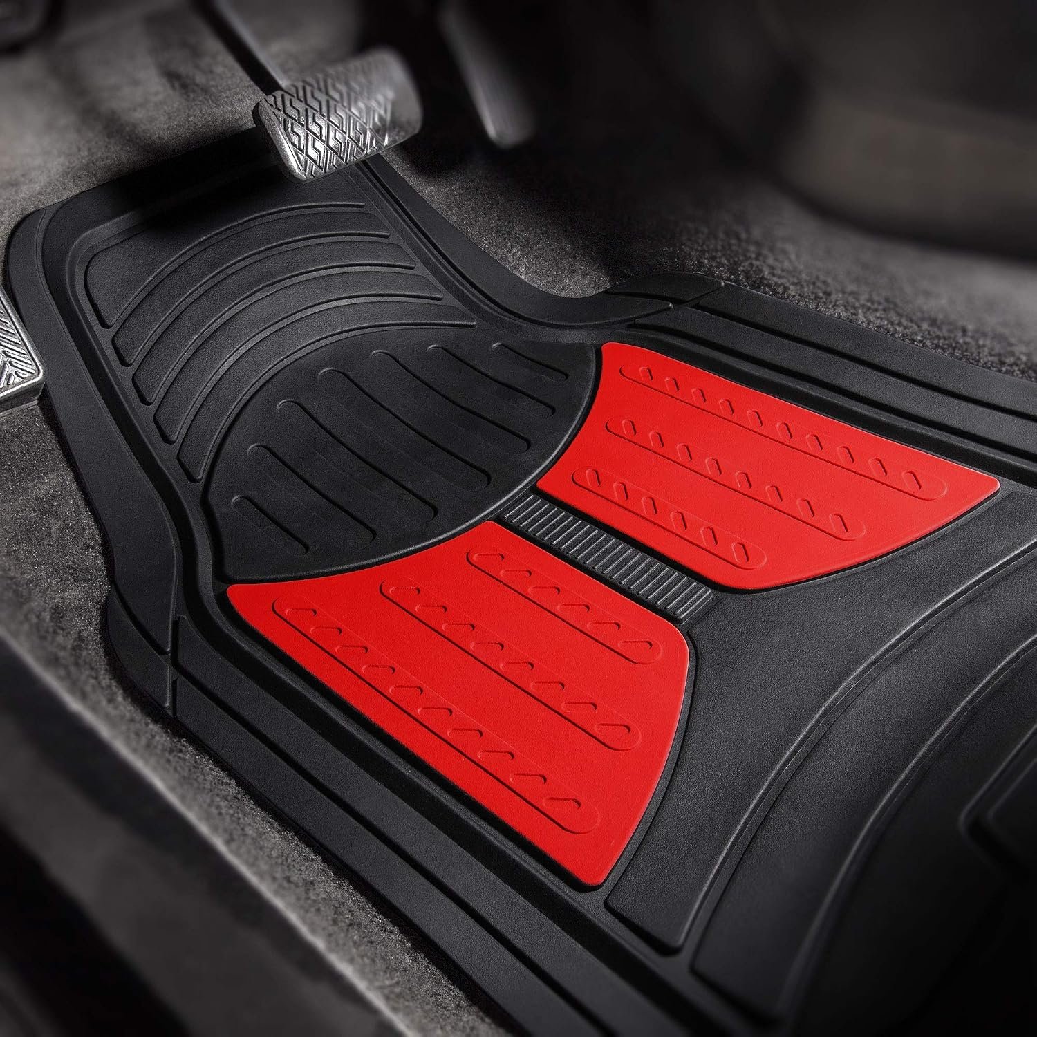 Rubber Car Floor Mats, Monster Eye Design - Image 2