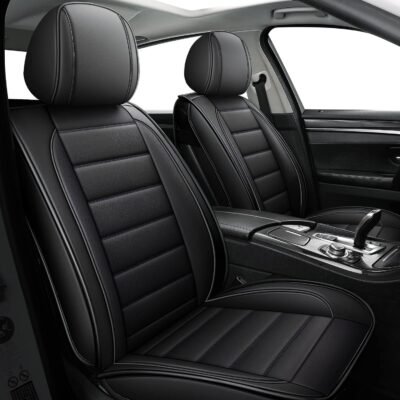 Universal Faux Leather Car Seat Covers Full Set